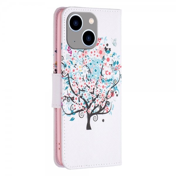 iPhone 14 Plus Etui Motiv Blomstertrær