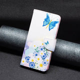 iPhone 14 Plus Etui Motiv Sommerfugler Og Blomster