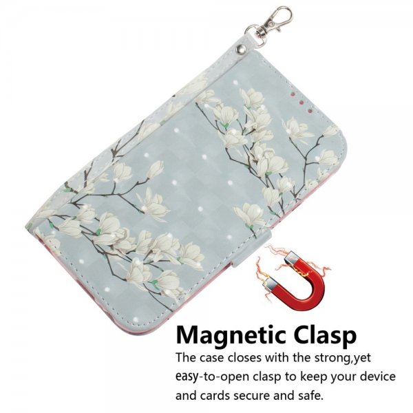 iPhone 14 Plus Etui Motiv Magnolia