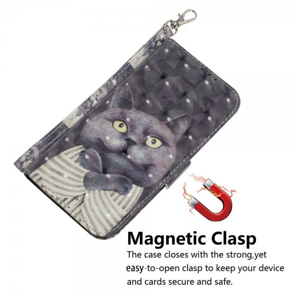 iPhone 14 Plus Etui Motiv Svart Katt