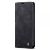 CaseMe iPhone 14 Plus Etui Retro Flip Svart