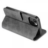 Dg.Ming iPhone 14 Plus Etui Retro Grå