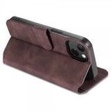 Dg.Ming iPhone 14 Plus Etui Retro Kaffe