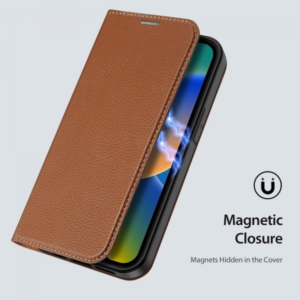 Dux Ducis iPhone 14 Plus Etui Skin X2 Series Brun