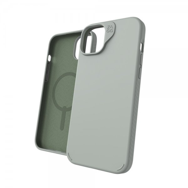 Zagg iPhone 14 Plus/iPhone 15 Plus Deksel Manhattan Snap Sage