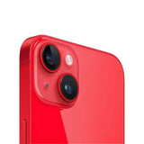 iPhone 14 Plus kameralinse med ramme - rød