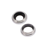 iPhone 14 Plus Kameralinse med Ramme - Silver