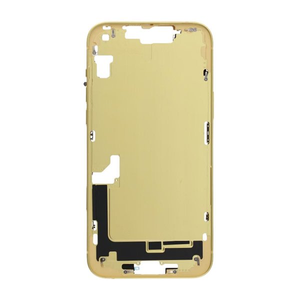 iPhone 14 Plus Midtramme med smådeler OEM - Gul