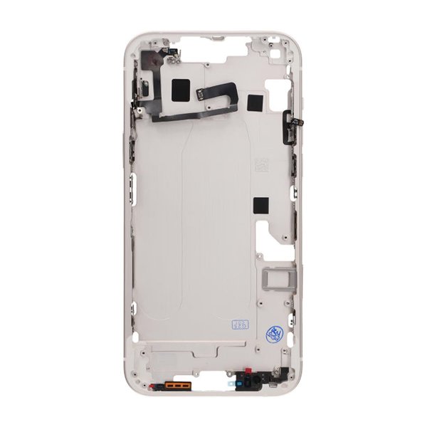 iPhone 14 Plus midtramme med smådeler OEM - hvit