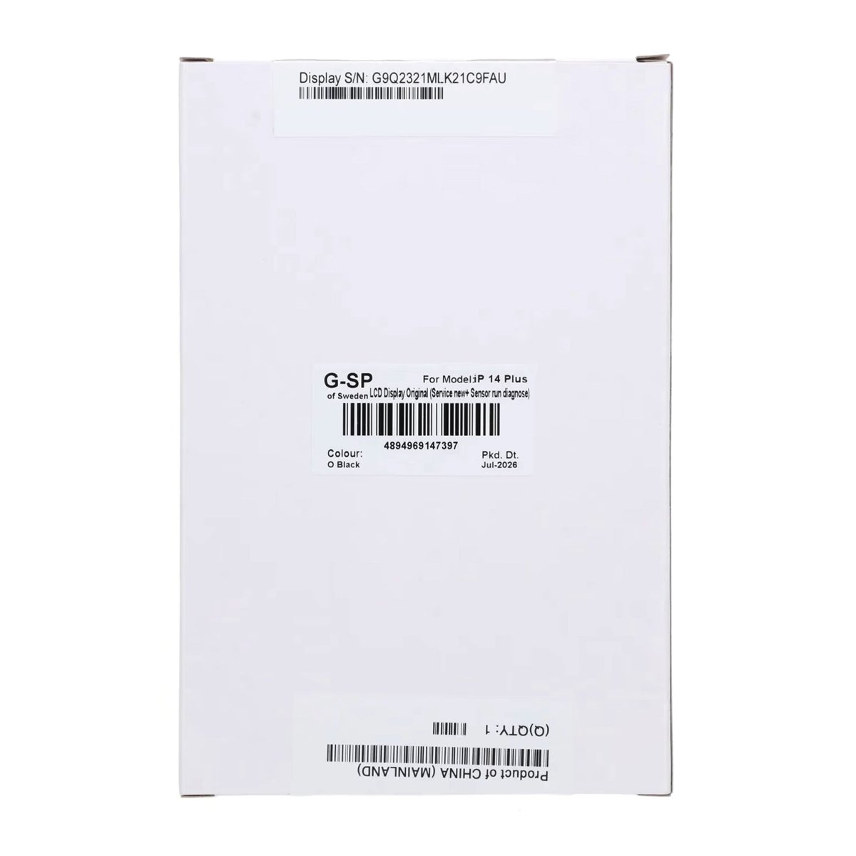 iPhone 14 Plus OLED-skjerm Original – Sensor Diagnostikk
