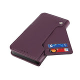Rvelon iPhone 14 Plus Etui Utbrettbar Kortlomme Lilla