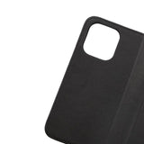 Rvelon iPhone 14 Plus Etui Ekte Skinn Svart