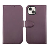 Rvelon iPhone 14 Plus Etui Detachable Wallet Case Lilla