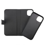Rvelon iPhone 14 Plus Etui Detachable Wallet Case Svart