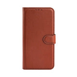 iPhone 14 Plus Etui med Stativ Brun
