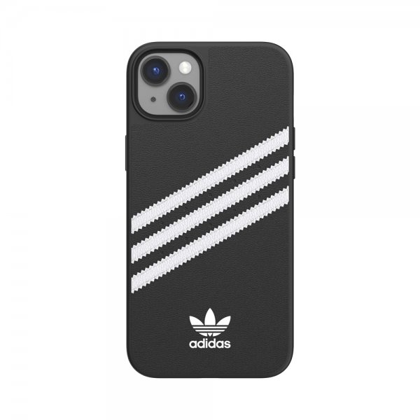 Adidas iPhone 14 Plus Deksel 3 Stripes Snap Case Svart Hvit