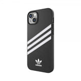 Adidas iPhone 14 Plus Deksel 3 Stripes Snap Case Svart Hvit