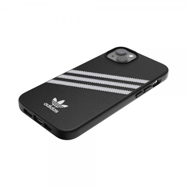 Adidas iPhone 14 Plus Deksel 3 Stripes Snap Case Svart Hvit
