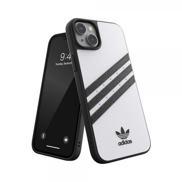 Adidas iPhone 14 Plus Deksel 3 Stripes Snap Case Hvit Svart