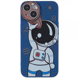 iPhone 14 Plus Deksel Astronaut Blå Brun