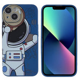 iPhone 14 Plus Deksel Astronaut Blå Grå