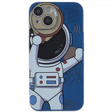 iPhone 14 Plus Deksel Astronaut Blå Grå