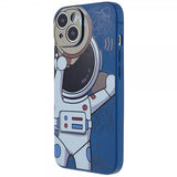 iPhone 14 Plus Deksel Astronaut Blå Grå