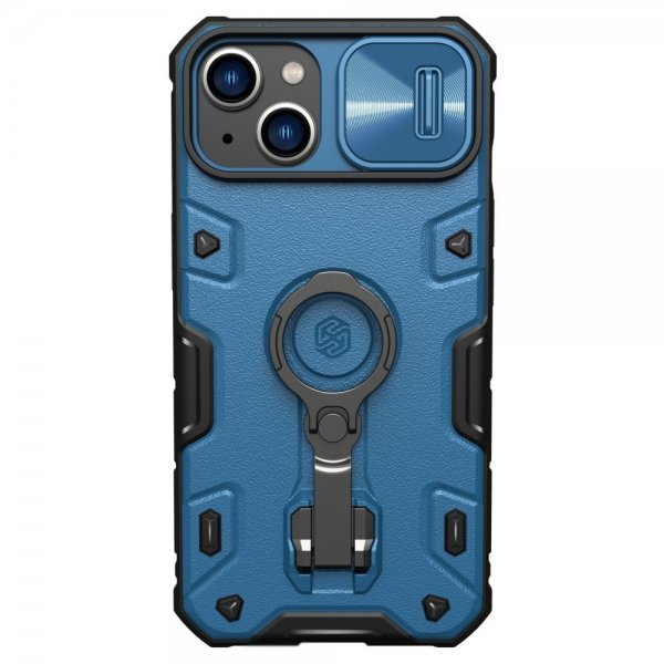 Nillkin iPhone 14 Plus Deksel CamShield Armor Pro MagSafe Blå