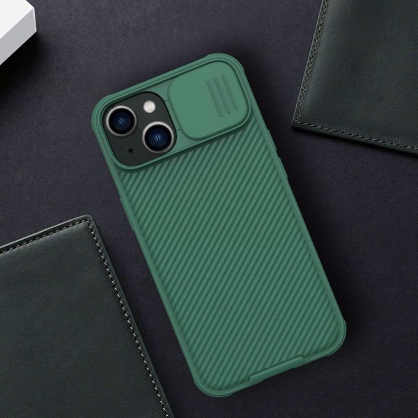 Nillkin iPhone 14 Plus Deksel CamShield Grønn