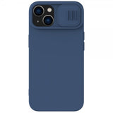 Nillkin iPhone 14 Plus Deksel CamShield Silky MagSafe Blå