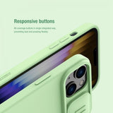 Nillkin iPhone 14 Plus Deksel CamShield Silky MagSafe Grønn