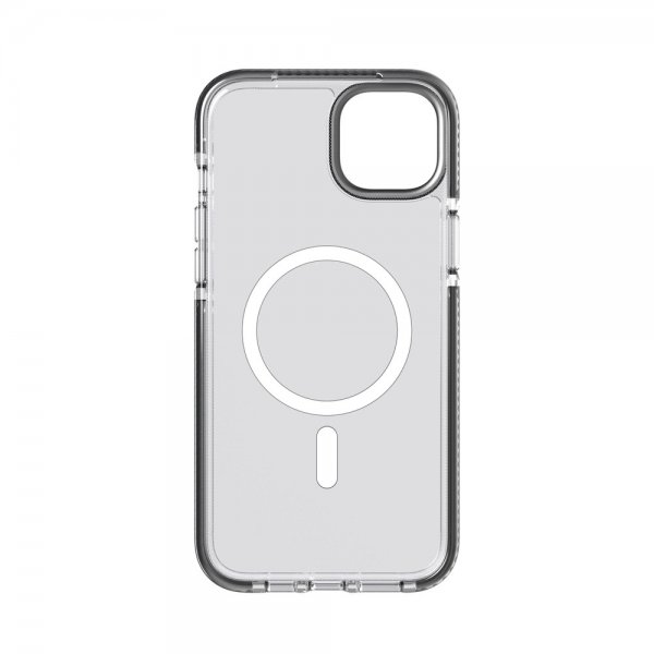 Tech21 iPhone 14 Plus Deksel Evo Crystal MagSafe Graphite Black