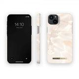 Ideal of Sweden iPhone 14 Plus Deksel Fashion Case MagSafe Rose Pearl Marble