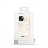 Ideal of Sweden iPhone 14 Plus Deksel Fashion Case MagSafe Rose Pearl Marble