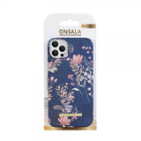 Onsala iPhone 14 Plus Deksel Fashion Edition Dark Flower