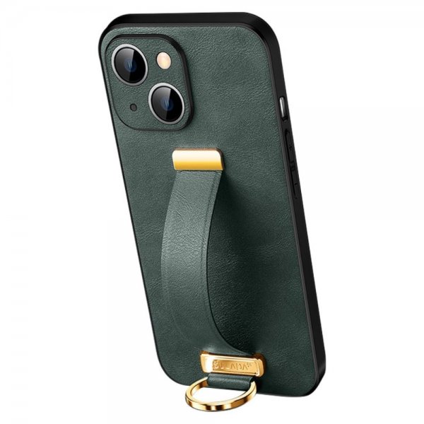 Sulada iPhone 14 Plus Deksel Fashion Series Grønn