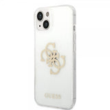 Guess iPhone 14 Plus Deksel Full Glitter Transparent