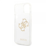 Guess iPhone 14 Plus Deksel Full Glitter Transparent