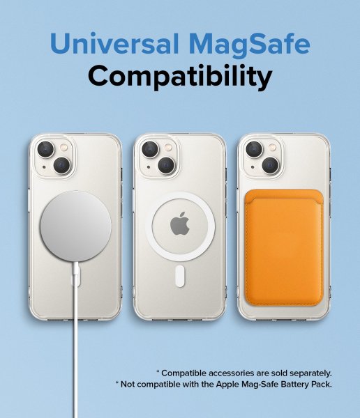 Ringke iPhone 14 Plus Deksel Fusion Magnetic Matte Clear