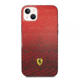 Ferrari iPhone 14 Plus Deksel Gradient Scuderia Rød