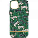 Richmond & Finch iPhone 14 Plus Deksel Green Leopard