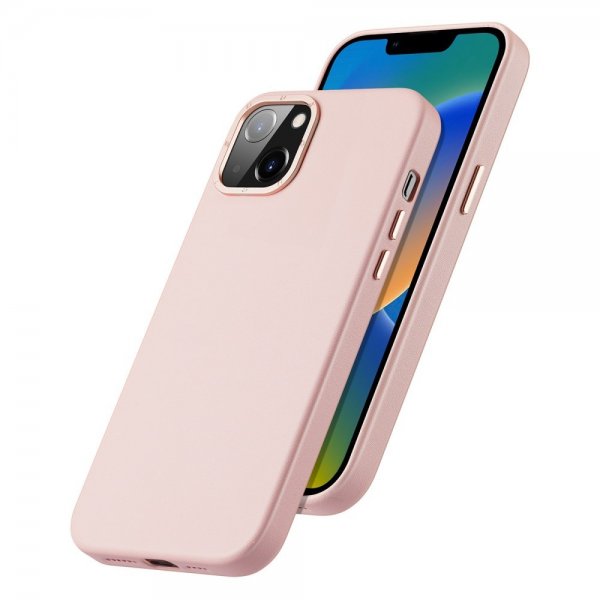 Dux Ducis iPhone 14 Plus Deksel Grit Series MagSafe Rosa