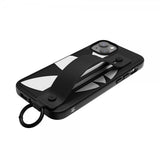 Adidas iPhone 14 Plus Deksel Håndstropp Etui Svart Hvit