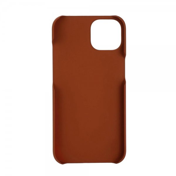 Krusell iPhone 14 Plus Deksel Leather CardCover Cognac