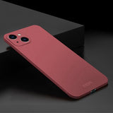 Mofi iPhone 14 Plus Deksel Matte Shield Rød