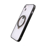 Rvelon iPhone 14 Plus Deksel Roterbart Stativ Svart