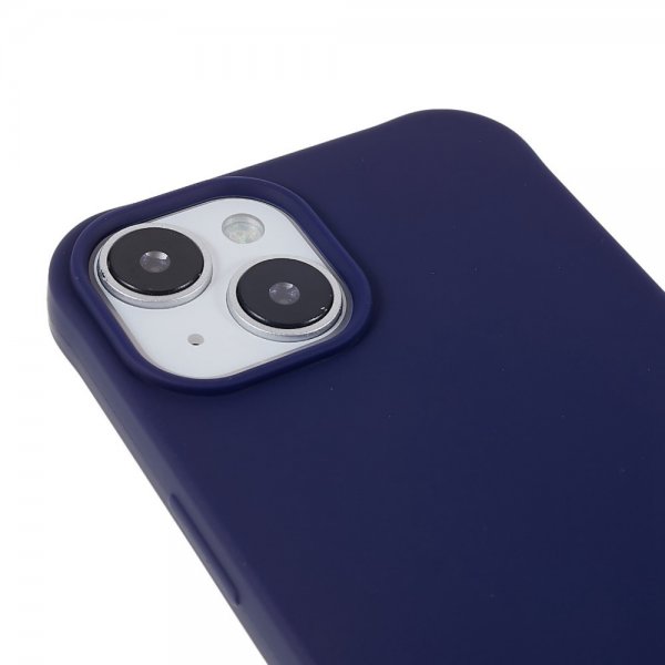 iPhone 14 Plus Deksel med Stropp Blå