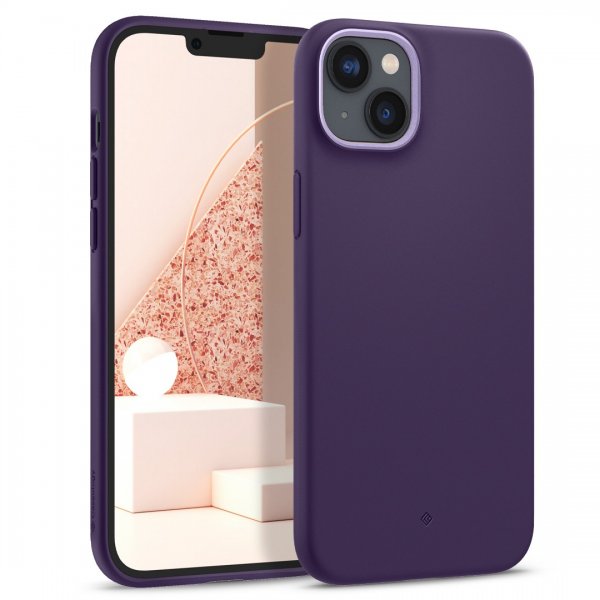 Caseology iPhone 14 Plus Deksel Skjermbeskytter Nano Pop 360 Grape Purple