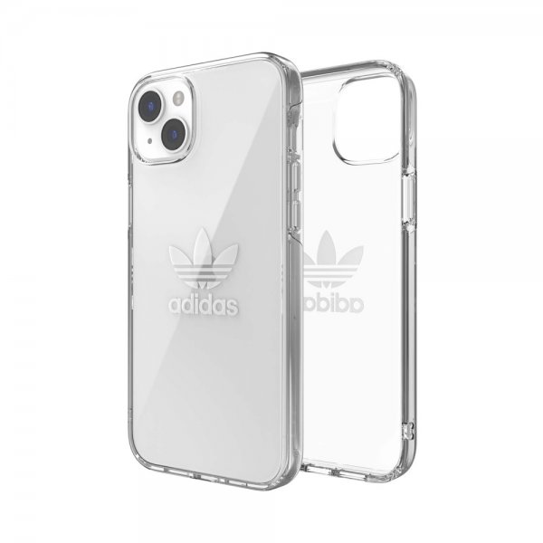 Adidas iPhone 14 Plus Deksel Beskyttende Klar Etui Klar