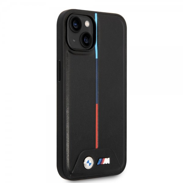 BMW iPhone 14 Plus Deksel Tikattu Svart